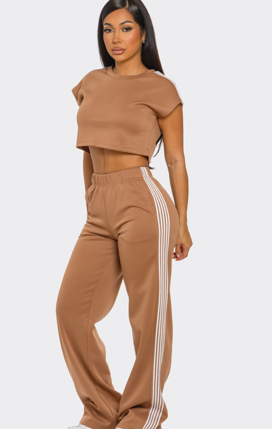Stripes Active Wear Set